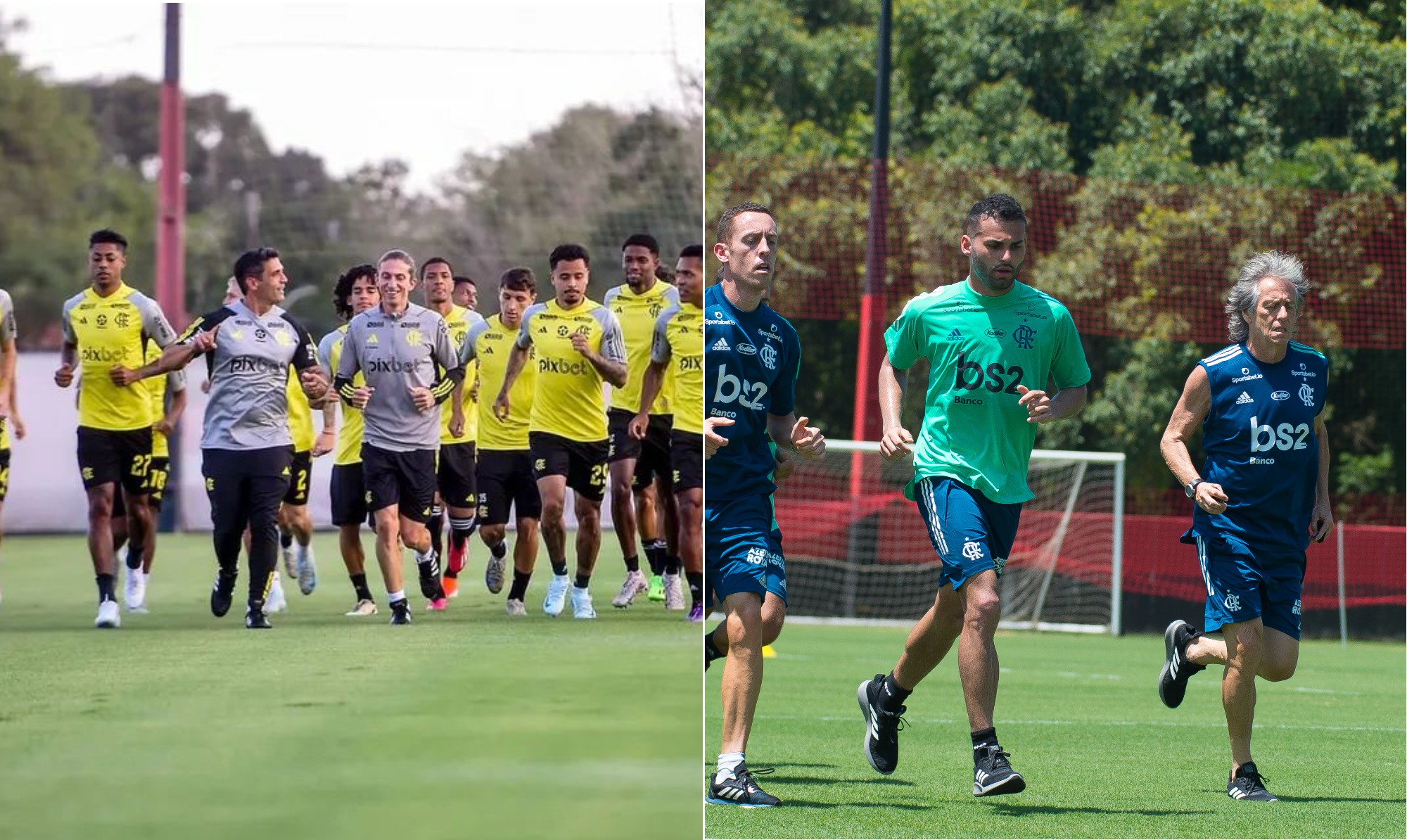 'Traços de Jorge Jesus' em início de trajetória de Filipe Luís no Flamengo chamam a atenção de torcedores