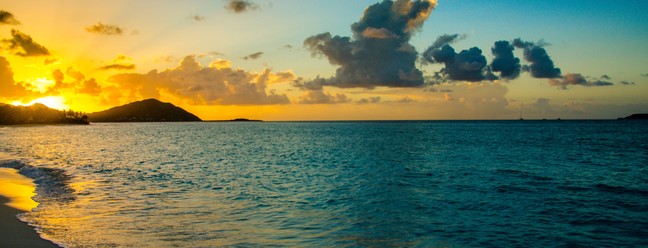 A Ilha de Canouan, parte do Arquipélago das Granadinas, no Caribe — Foto: Divulgação