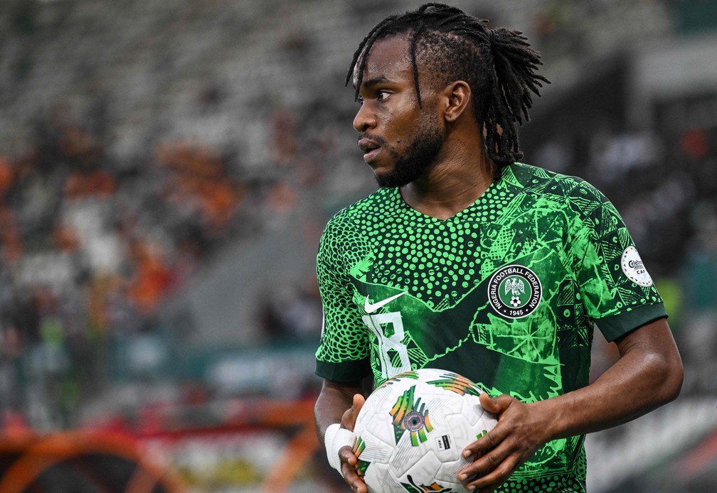 Lookman é o destaque da Nigéria — Foto: ISSOUF SANOGO/AFP