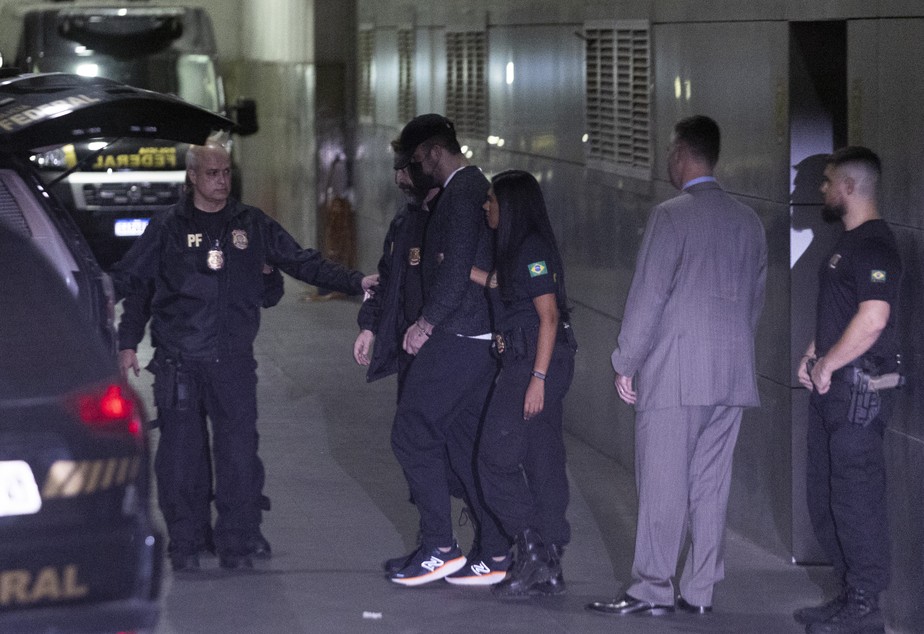 Deportado de Abu Dhabi, Thiago Brennand chega em SP escoltado pela PF