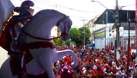 Missas, feijoadas, cavalgada: São Jorge mobiliza fiéis em Niterói