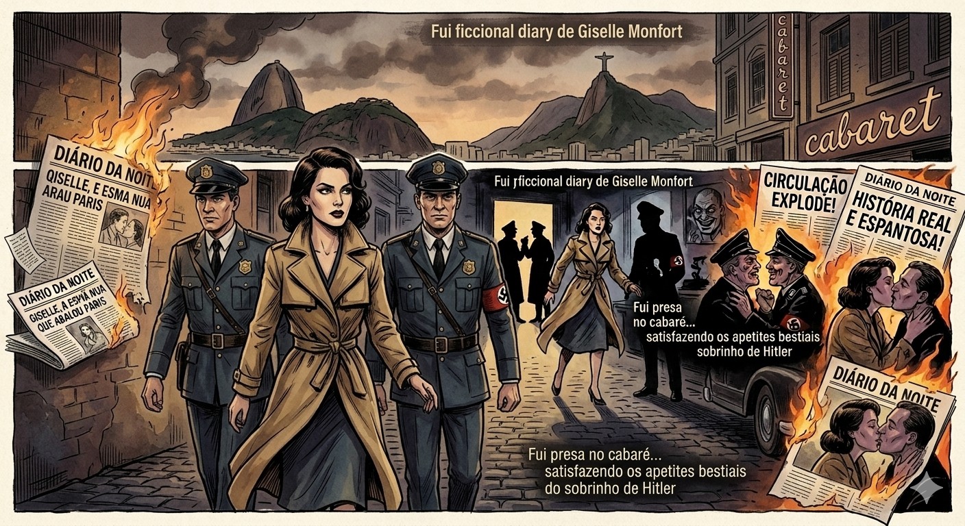 A espiã nua que abalou o Rio