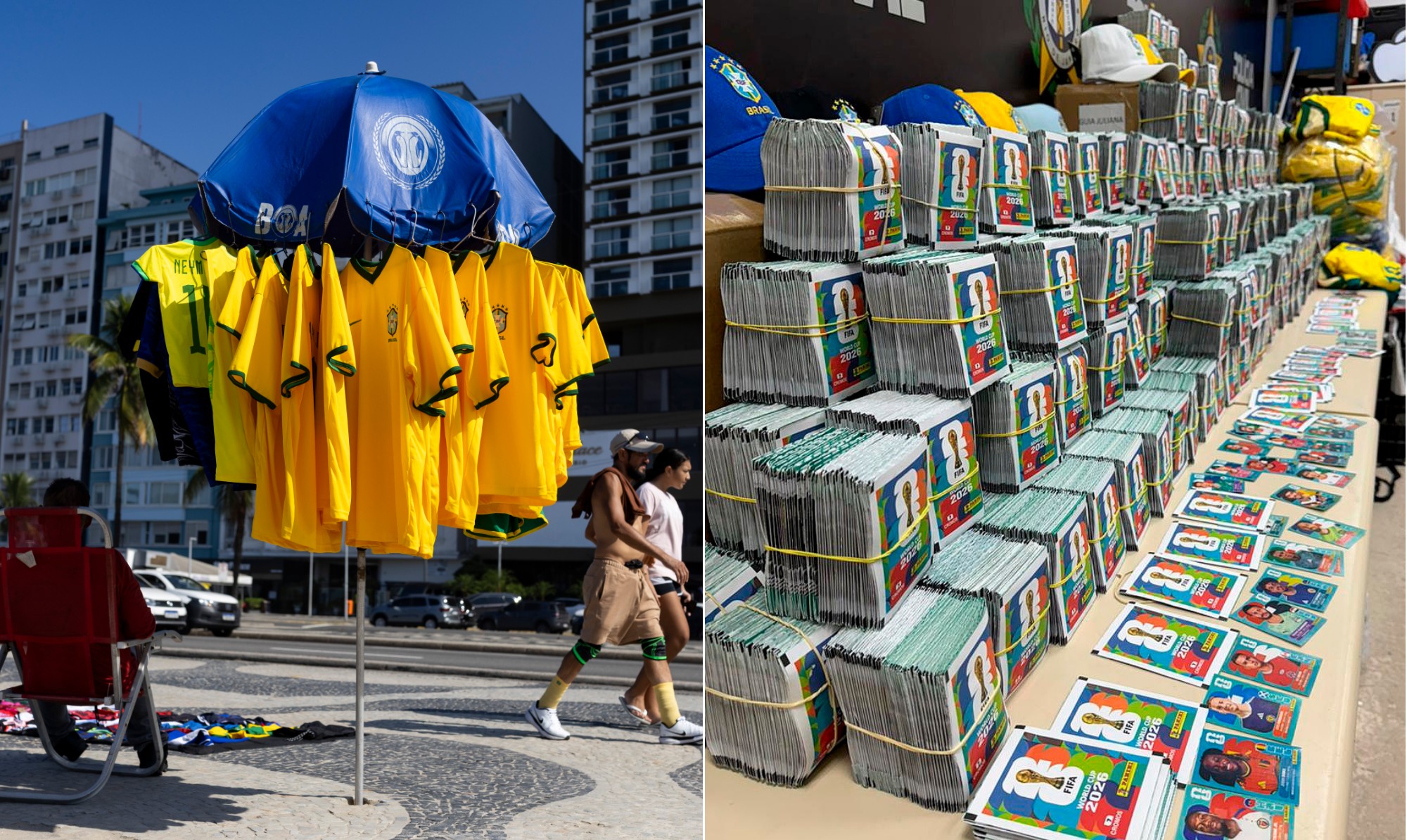 Das camisas às figurinhas: falsificação de itens dispara no pré-Copa e desafia autoridades diante de prejuízo bilionário
