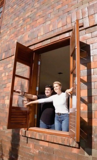 Ana Hickmann e Edu Guedes mostram casa em que vão morar juntos — Foto: Reprodução/Instagram
