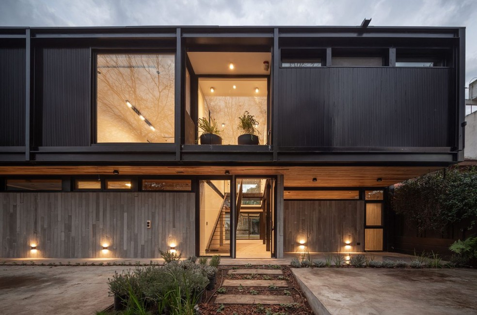 Casa modular à venda na argentina por site especializado — Foto: Divulgação/Idero Arquitectura