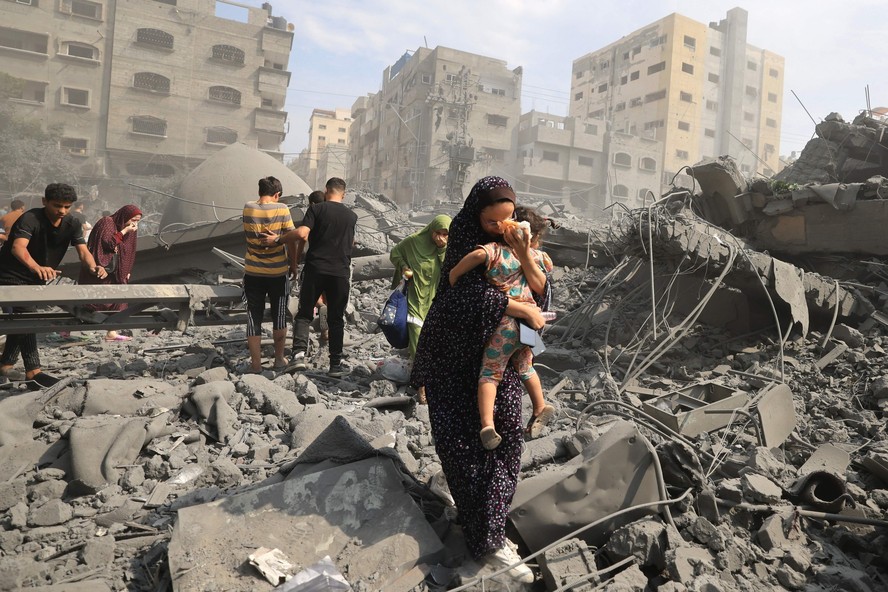 Mais de 187 mil pessoas são deslocadas da Faixa de Gaza após conflito em  Israel