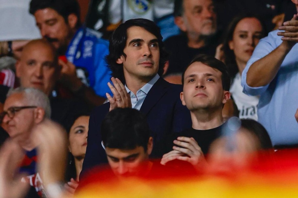 Diego Fernandes, empresário do mercado financeiro, liderou as negociações com Ancelotti — Foto: Reprodução