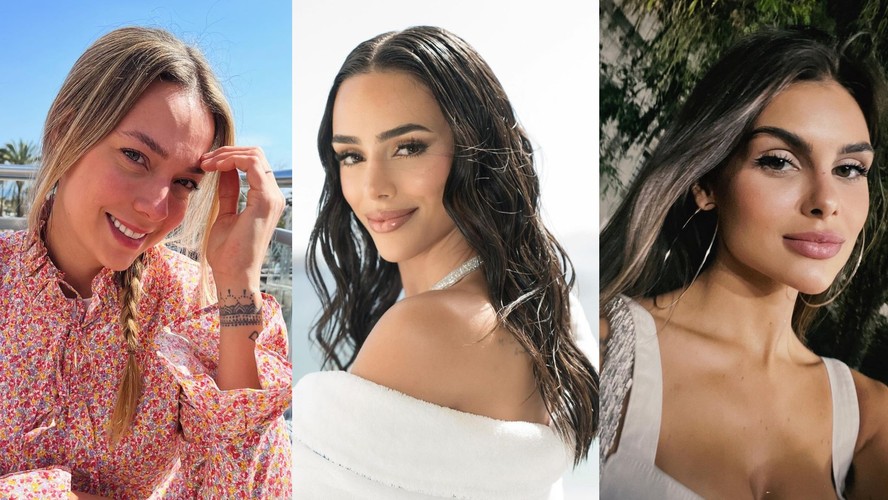 Carol Dantas, Bruna Biancardi and Amanda Kimberlly