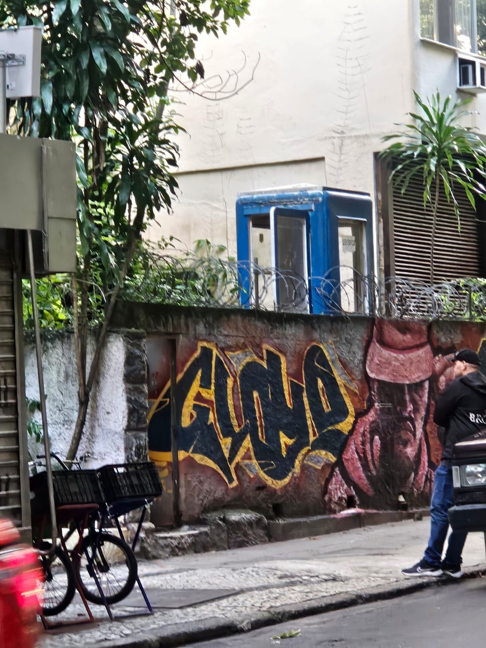 Local vigiado por segurança contratado pela empresa que atua no terreno na Santa Clara — Foto: Divulgação