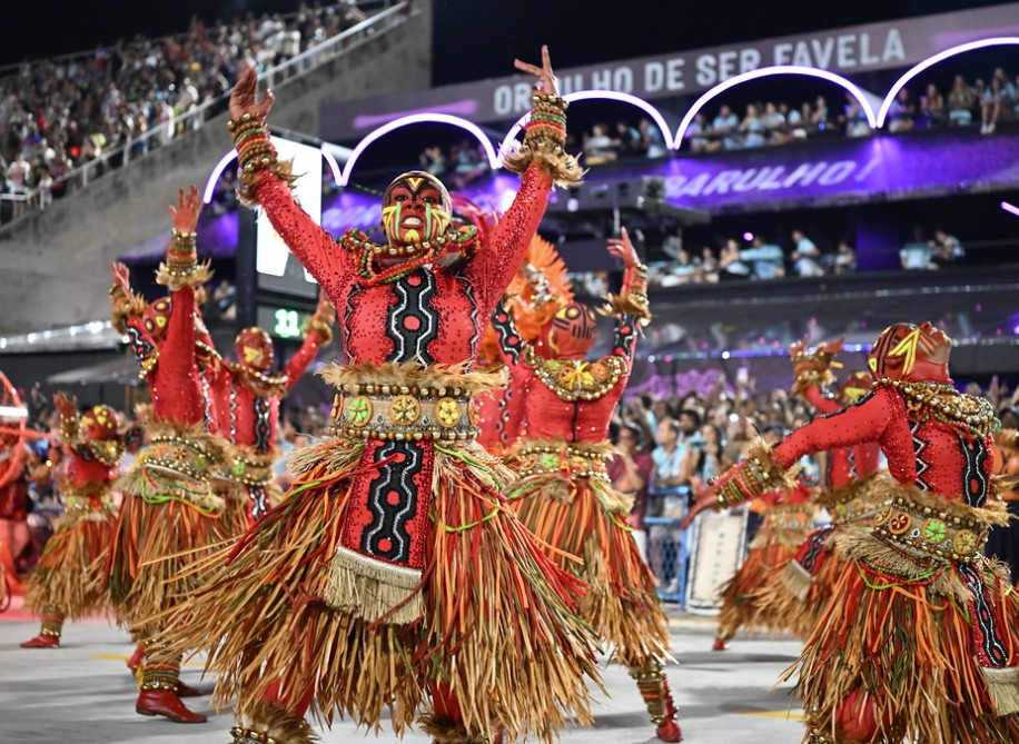 Desfile da Unidos de Padre Miguel — Foto: Alex Ferro/Riotur