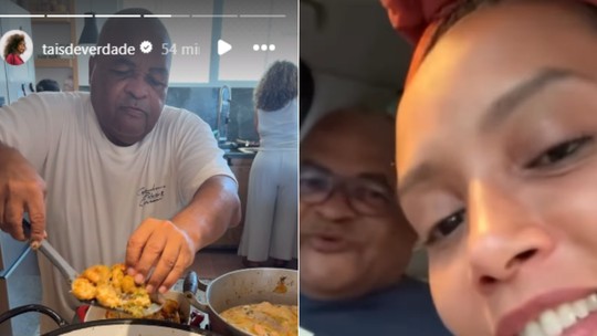 Quem é Tio Silvio, que vai buscar Taís Araújo nas gravações de 'Vale tudo' levando potinhos de lanche Quem é Tio Silvio, que vai buscar Taís Araújo nas gravações de 'Vale tudo' levando potinhos de lanche