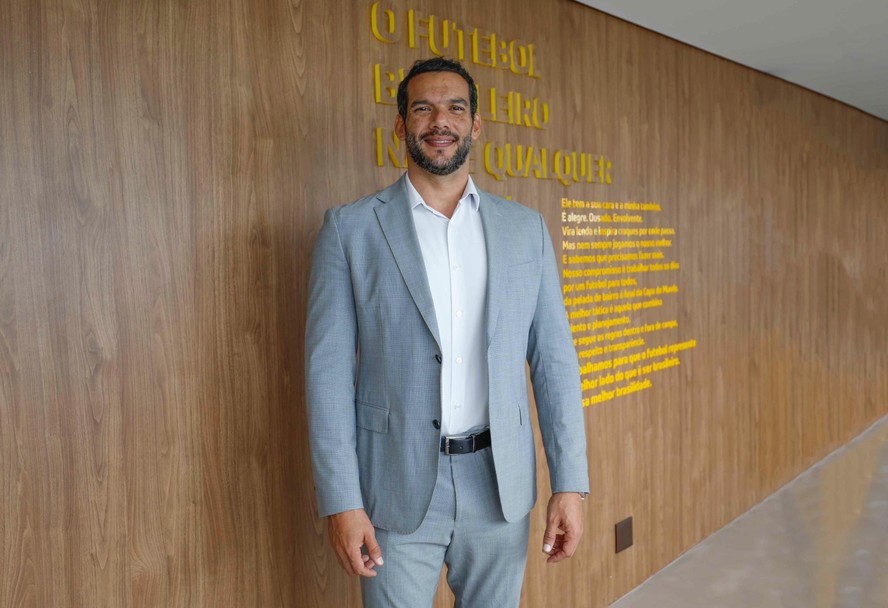 Samir Xaud, futuro presidente da CBF