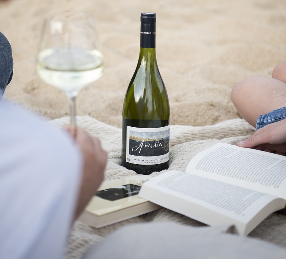 Amelia Chardonnay: vinho premiado — Foto: Divulgação
