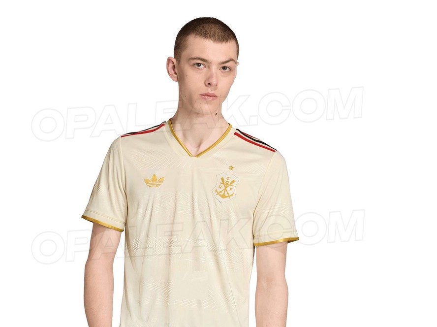 A nova terceira camisa do Flamengo para a temporada 2025