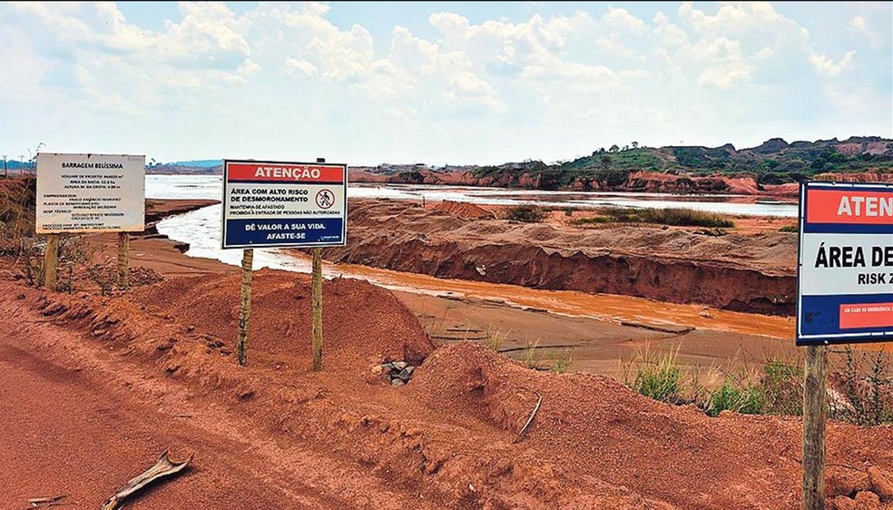 Barragem Santa Cruz tem risco de colapso na Amaz&ocirc;nia &mdash; Foto: Daniel Biasetto