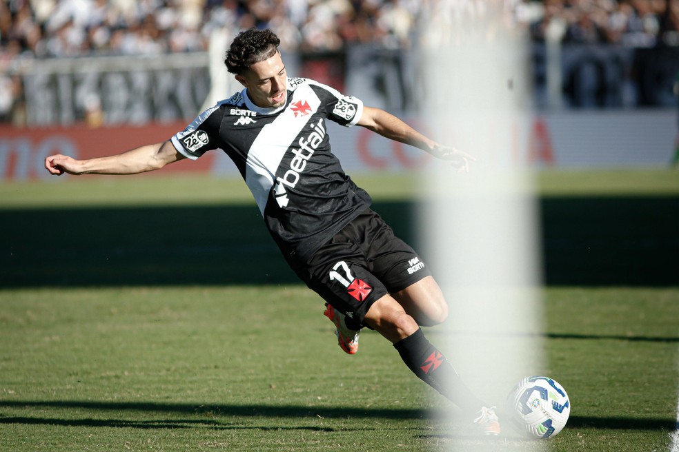 Nuno Moreira marcou o gol do Vasco no empate com o Operário — Foto: Matheus Lima/Vasco