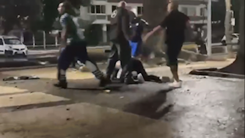 Vídeo mostra pancadaria em Copacabana após suposto roubo