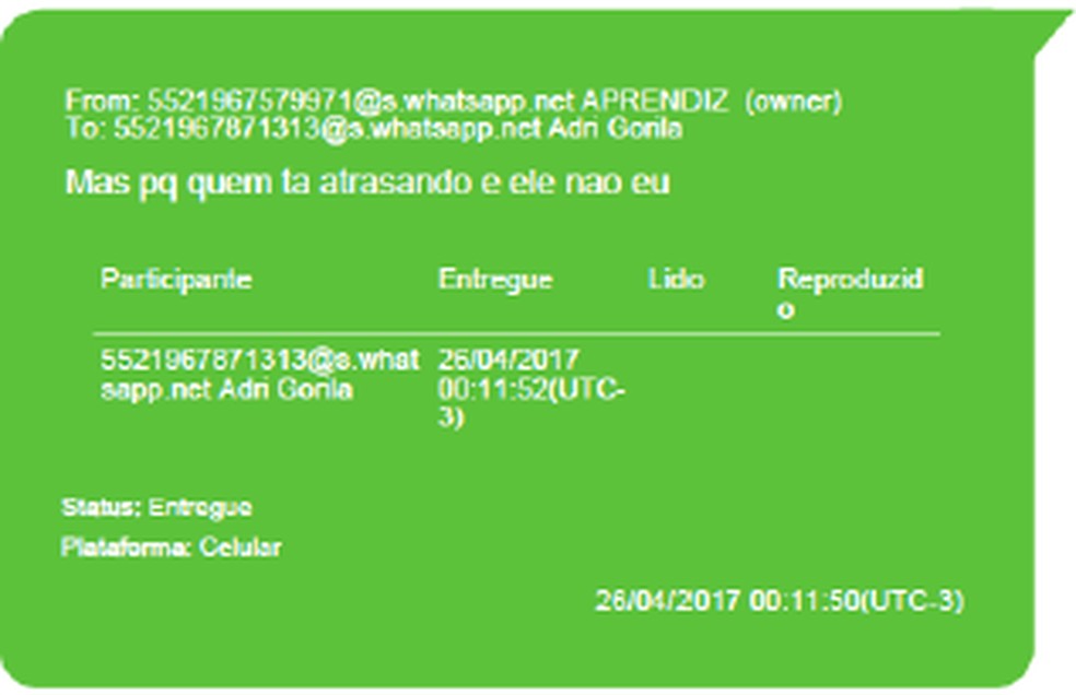 Filho de Piruinha reclama do atraso de Cupim em marcar o encontro para pegar o dinheiro com ele — Foto: Reprodução