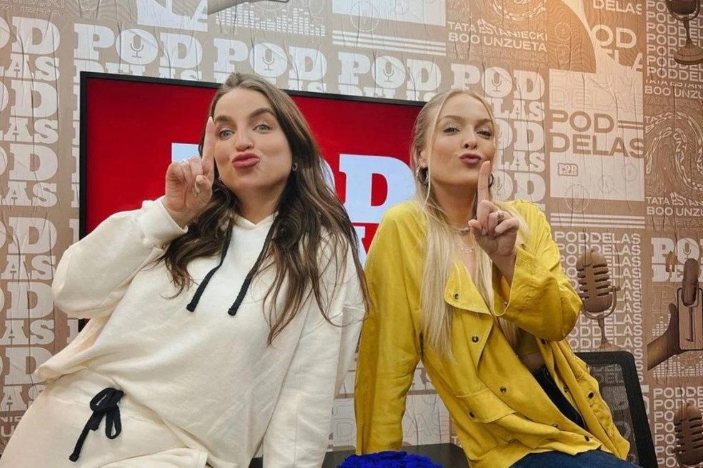 Bruna Unzueta e Tata Estaniecki — Foto: Reprodução Instagram