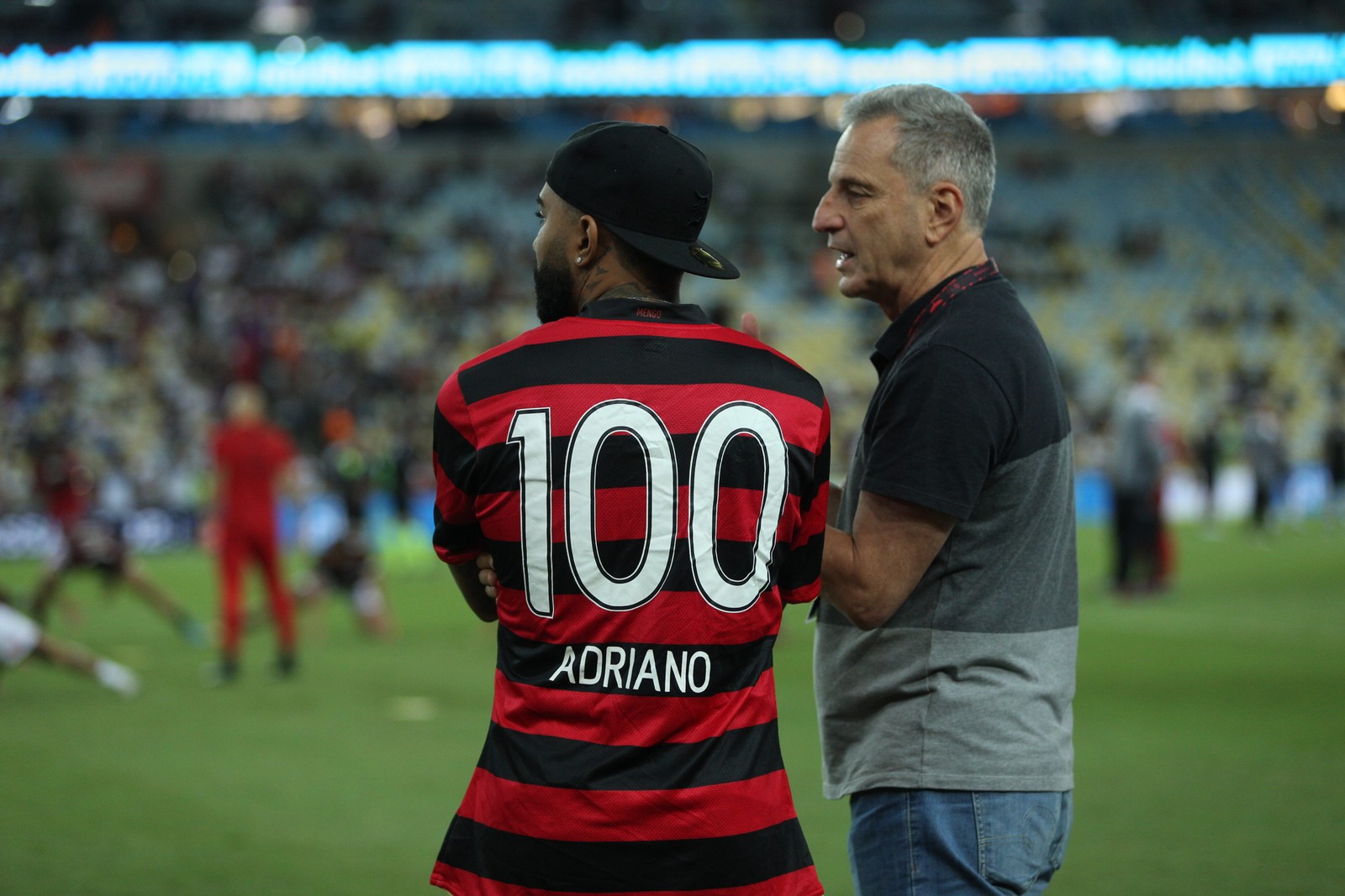 Campeonato Brasileiro 2023 - Jogo entre Vasco da Gama x Flamengo no Maracanã. Gabi. — Foto: Alexandre Cassiano / Agência O Globo
