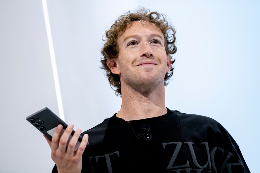 O CEO da Meta, Mark Zuckerberg — Foto: David Paul Morris/Bloomberg