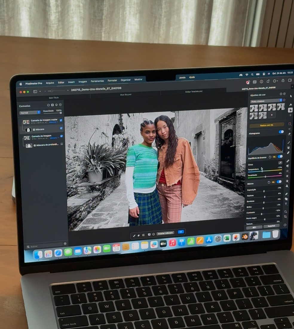 Apple turbina app de edição recém-comprado com funções de inteligência artificial — Foto: Reprodução