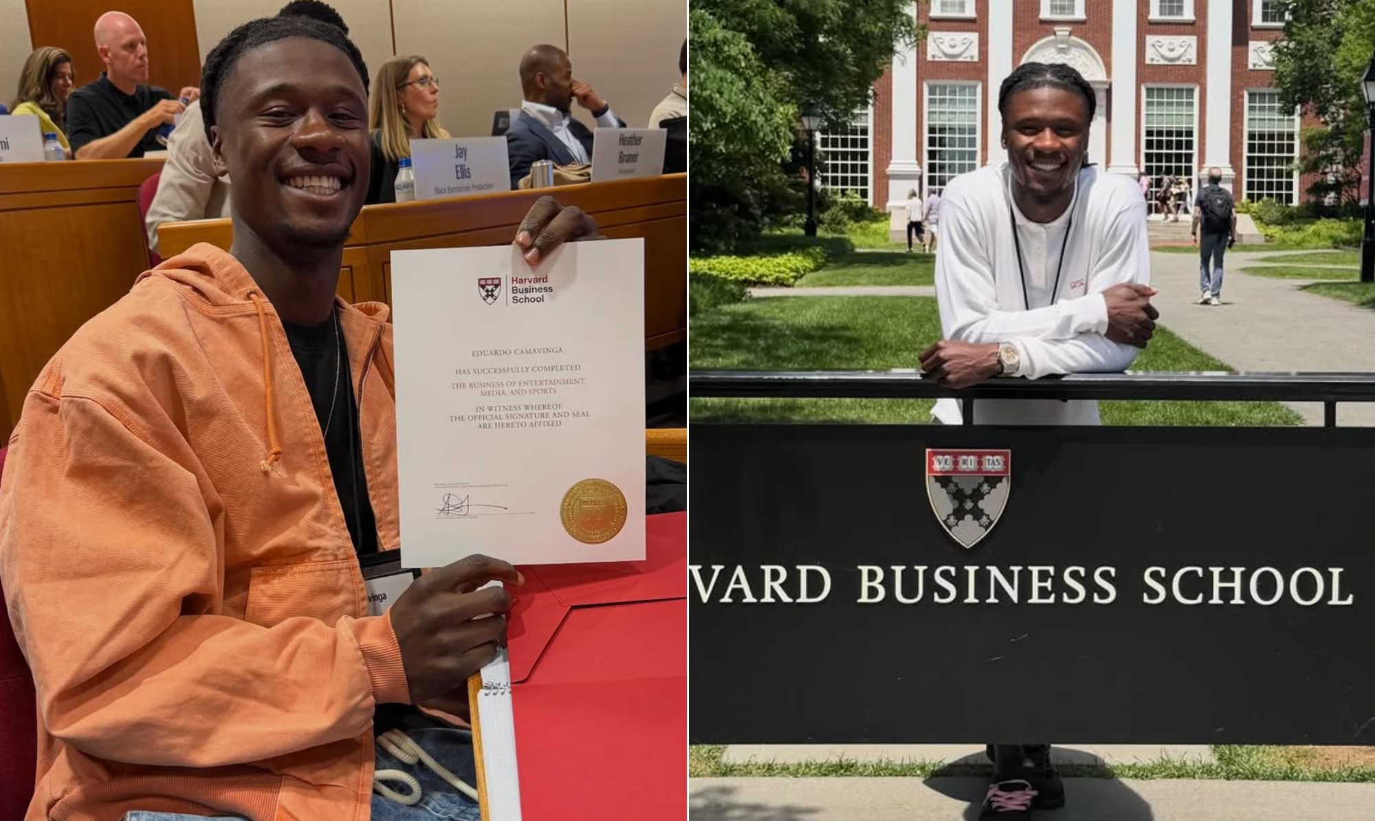Fora da Copa, Camavinga faz curso em Harvard após ficar fora da lista da França