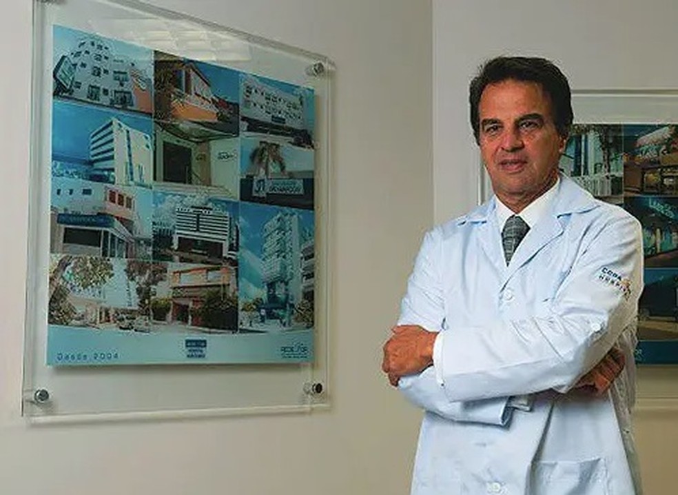 O cardiologista Jorge Neval Moll Filho, presidente da Rede D'Or, tem uma fortuna estimada em US$ 3,9 bilhões e ocupa a 721ª posição do ranking de bilionários da Forbes — Foto: Divulgação/Rede D'Or