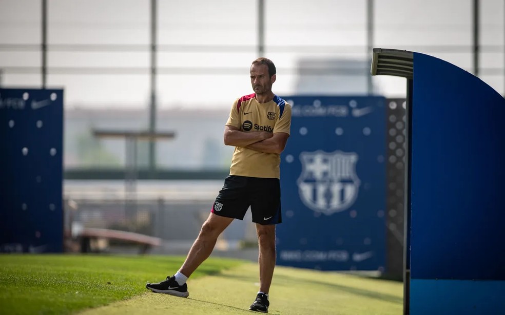 Julio Tous, preparador físico do Barcelona — Foto: Divulgação/Barcelona