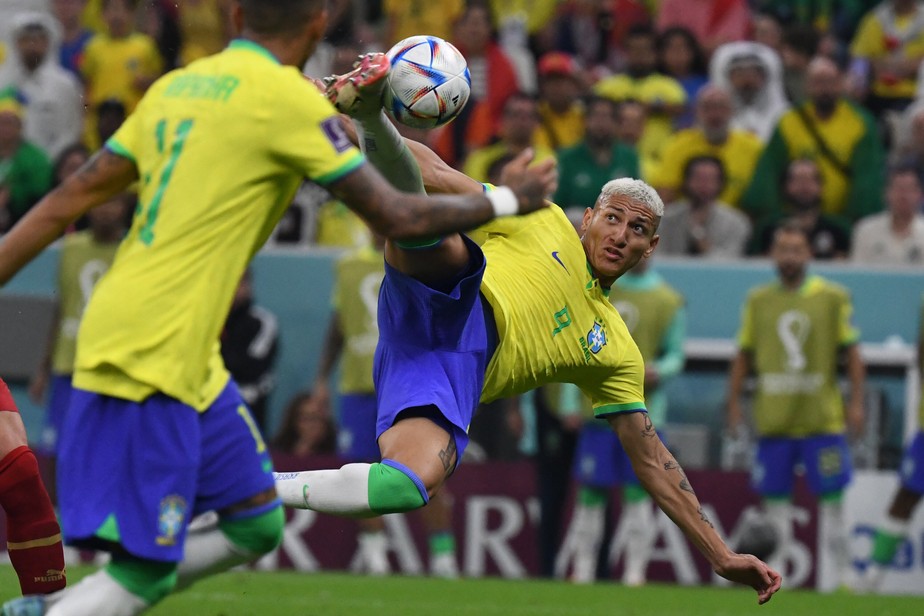 Veja as imagens do jogo Brasil x Sérvia - 24/11/2022 - Esporte