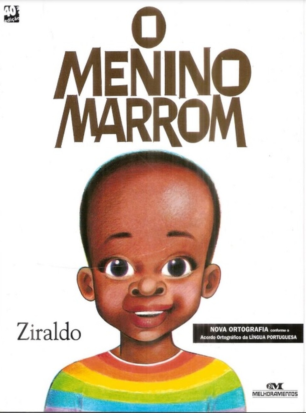 Capa de "O menino marrom" — Foto: Reprodução