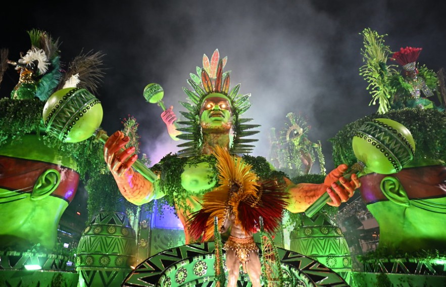 Desfile da Unidos de Padre Miguel — Foto: Alex Ferro/Riotur