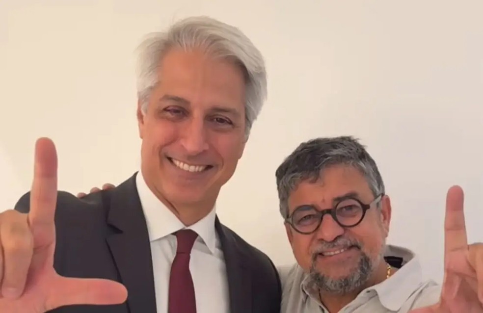 Alessandro Molon e Washington Quaqu - Foto: Reproduo