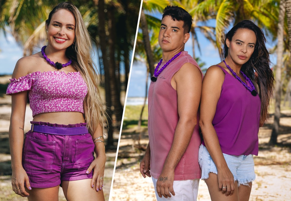 Família Machado em'Ilhados com a sogra 3' — Foto: Marcos Serra Lima/Netflix