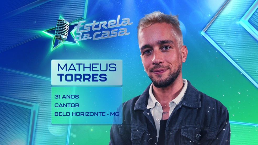 Matheus Torres participa do 'Estrela da casa' — Foto: Divulgação
