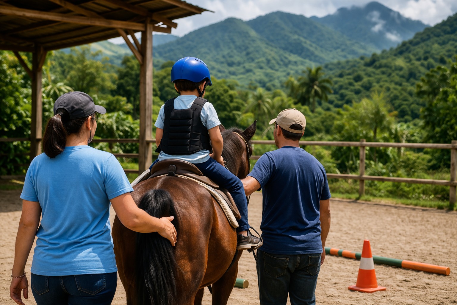 Iniciativa promove equoterapia gratuita no litoral do Parana