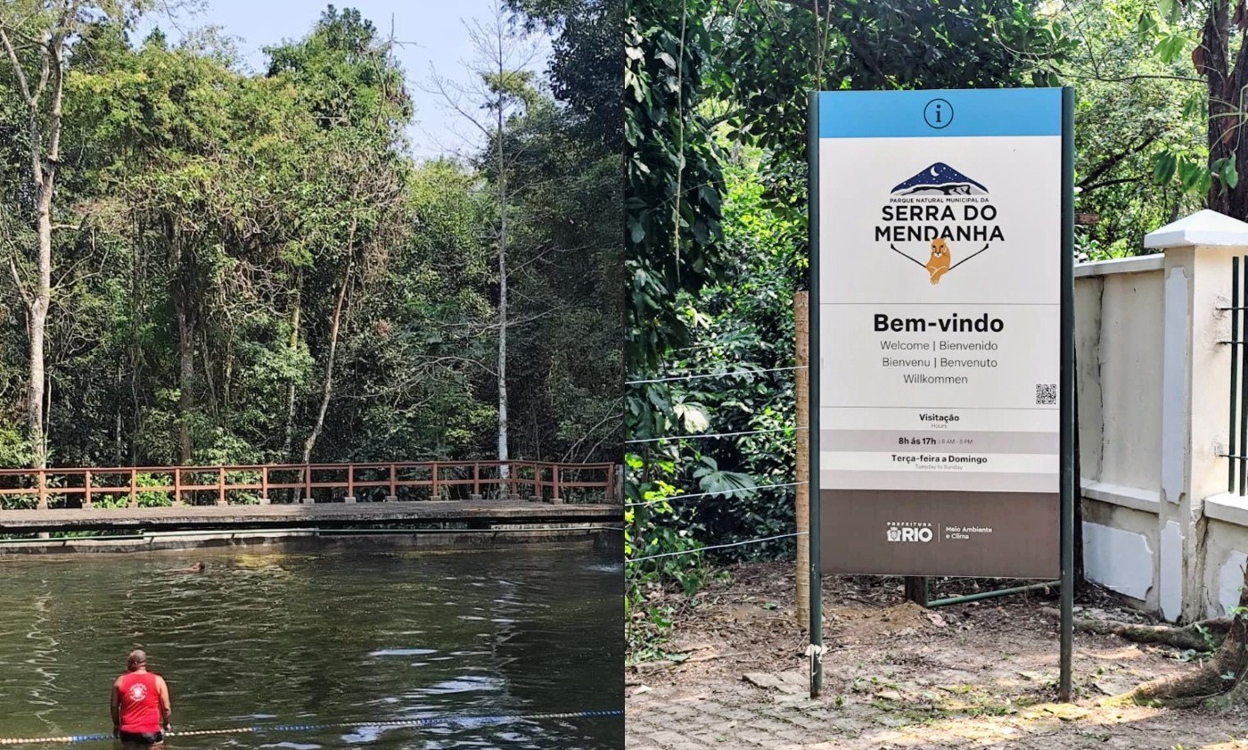 Parque da Serra do Mendanha é reaberto; principal atração é piscina natural - QTU Questões do Universo