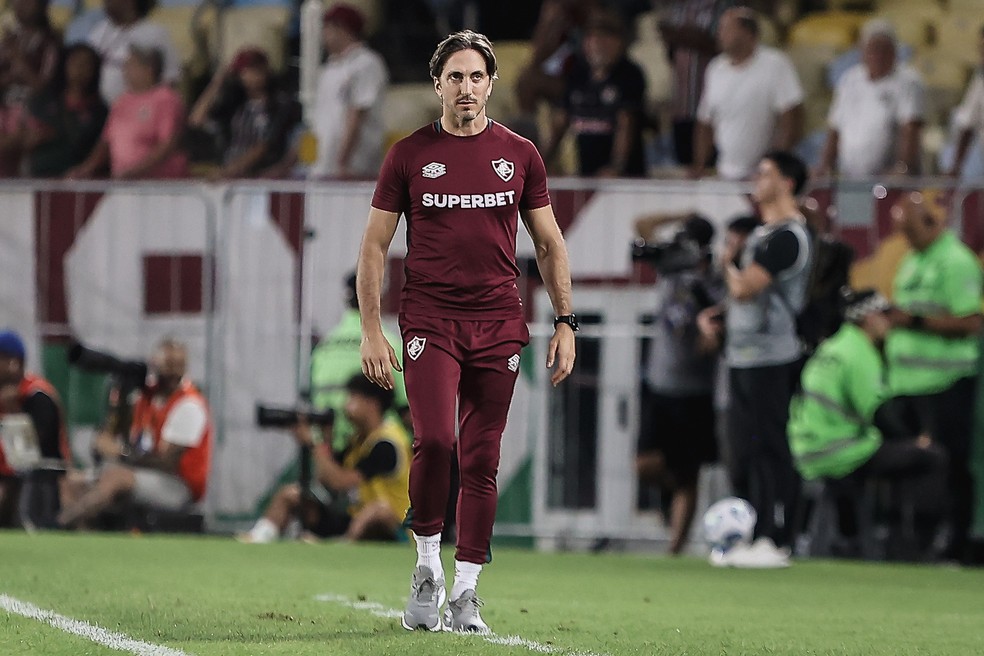 Luis Zubeldía, técnico do Fluminense — Foto: LUCAS MERÇON / FLUMINENSE F.C.