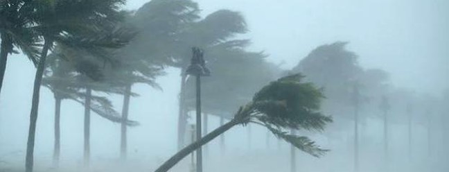 Passagem de ciclone no Rio Grande do Sul deixa estragos na região — Foto: Inme