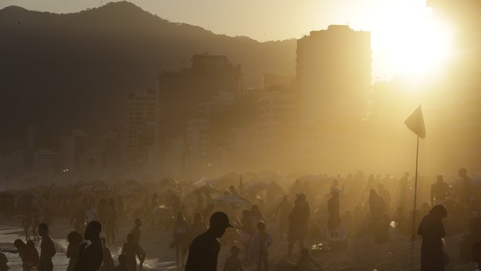 Onda de calor chega ao estado do Rio e Niterói registra maior temperatura máxima do país com 38,8 graus