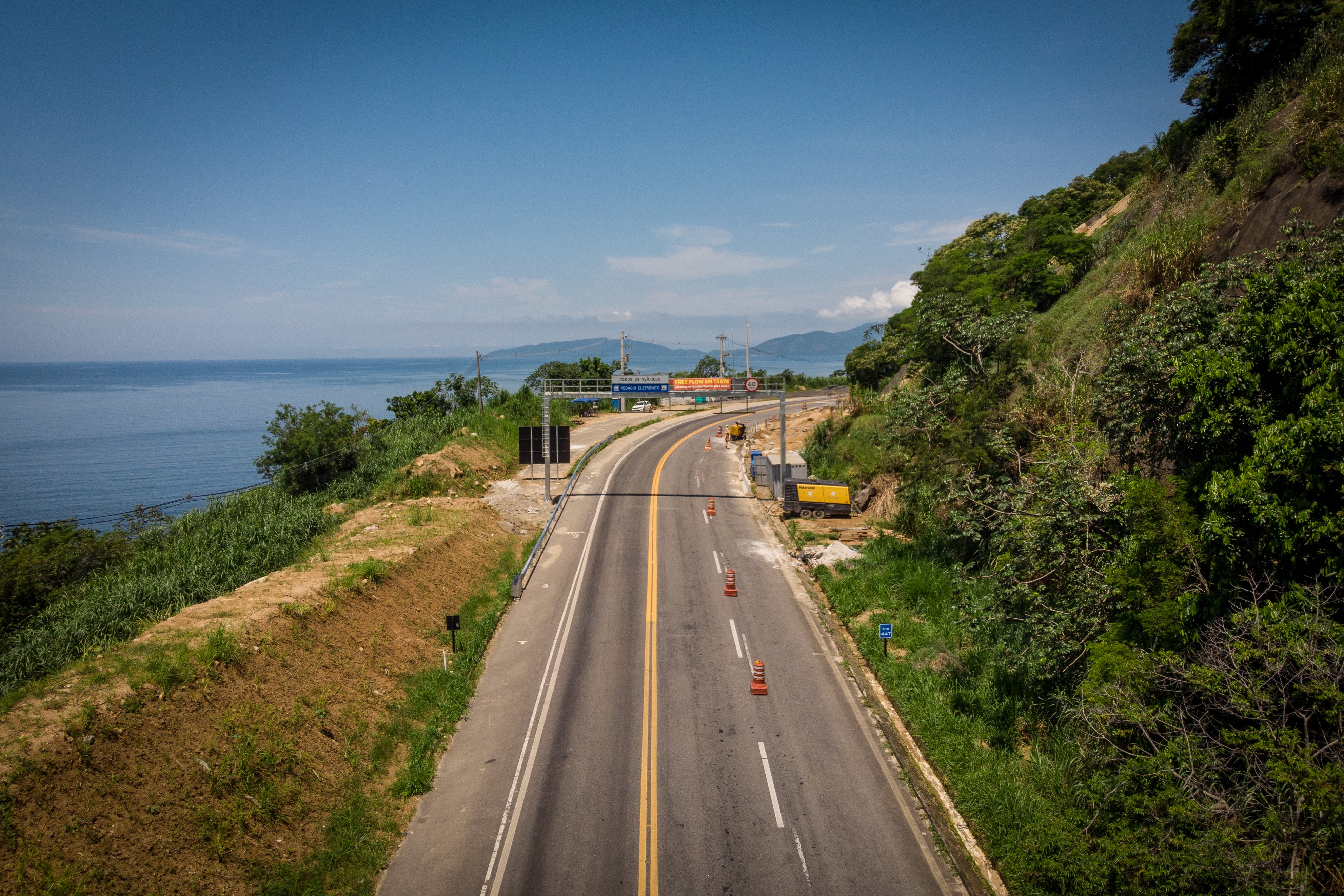 Rodovia Rio-Santos será duplicada em trecho entre Caraguatatuba e Ubatuba, anuncia governo de SP; veja vídeo