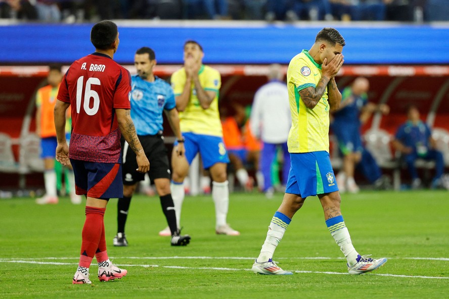 Brasil empatou em 0 a 0 com a Costa Rica