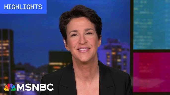 Rachel Maddow – US$ 25 milhões (R$ 133,8 milhões). Principal nome da MSNBC, reduziu o ritmo na TV, mas continua influente com podcasts e livros de sucesso. — Foto: Reprodução/Redes sociais