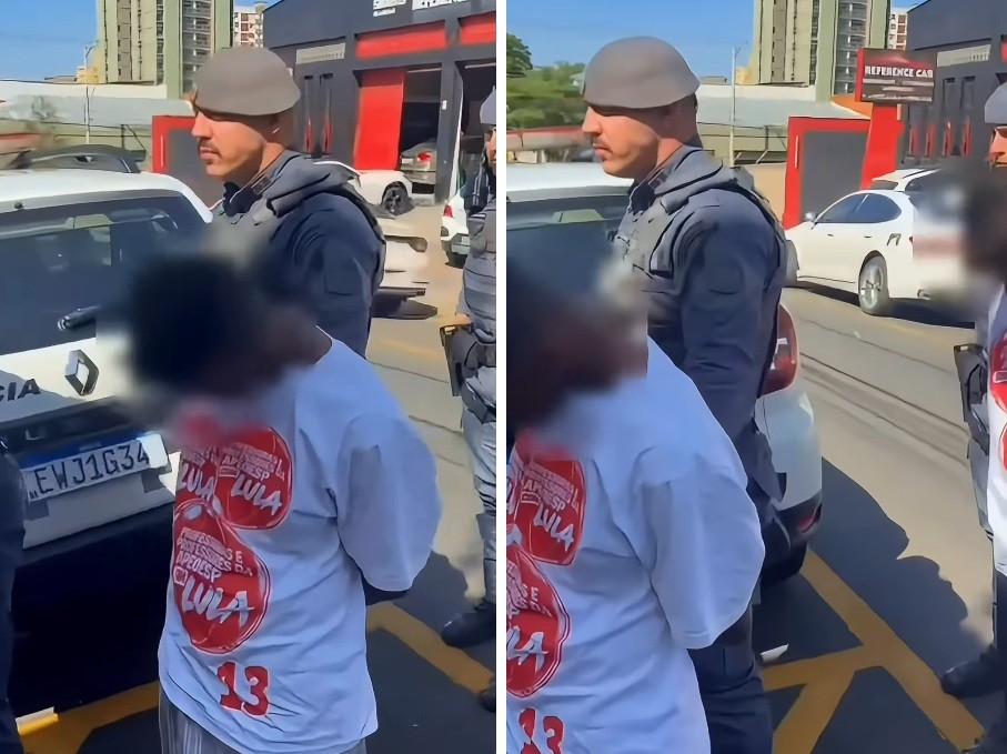 PM é acusada de obrigar três pessoas presas em Piracicaba a usarem camisetas do PT