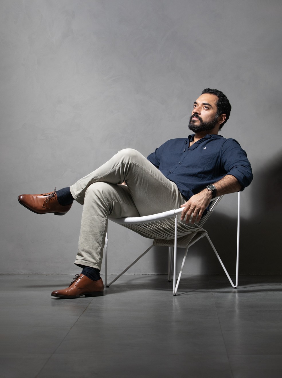 Ator Thomás Aquino, de "Guerreiros do sol" e "Vale tudo" — Foto: Ana Branco / Agência O Globo