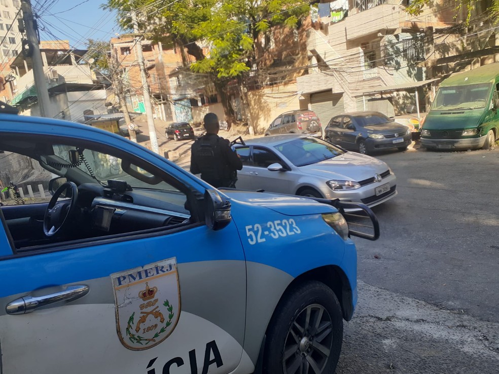 Police on the streets: Niterói City Hall invests 1 million reais per month to double the number of officers on the streets, says Rodrigo Neves — Photo: Reproduction