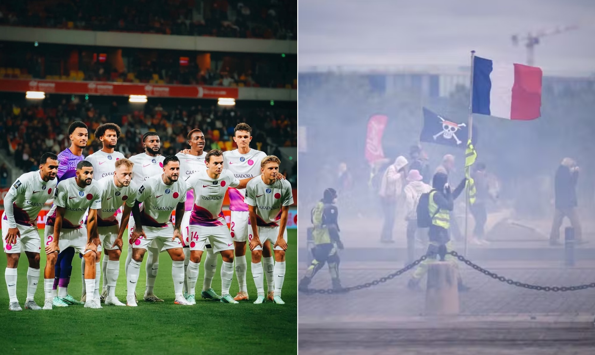 Jogo do Campeonato Francês é adiado em meio a onda de protestos na França
