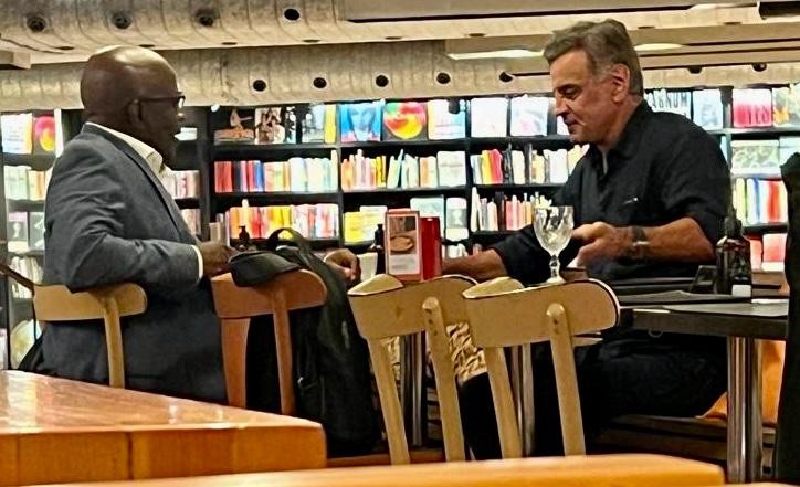 O encontro de Aécio e Joaquim Barbosa