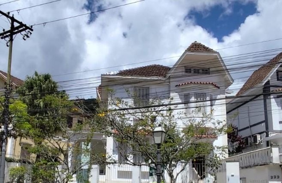 Casarão, localizado na Rua Ipiranga, no Centro Histórico de Petrópolis, onde funciona o Museu do Gato. — Foto: Arquivo Pessoal