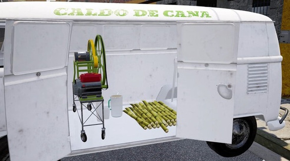 Kombi. Clássico nas ruas do Brasil, veículo poderá ser customizado pelo jogador — Foto: Reprodução